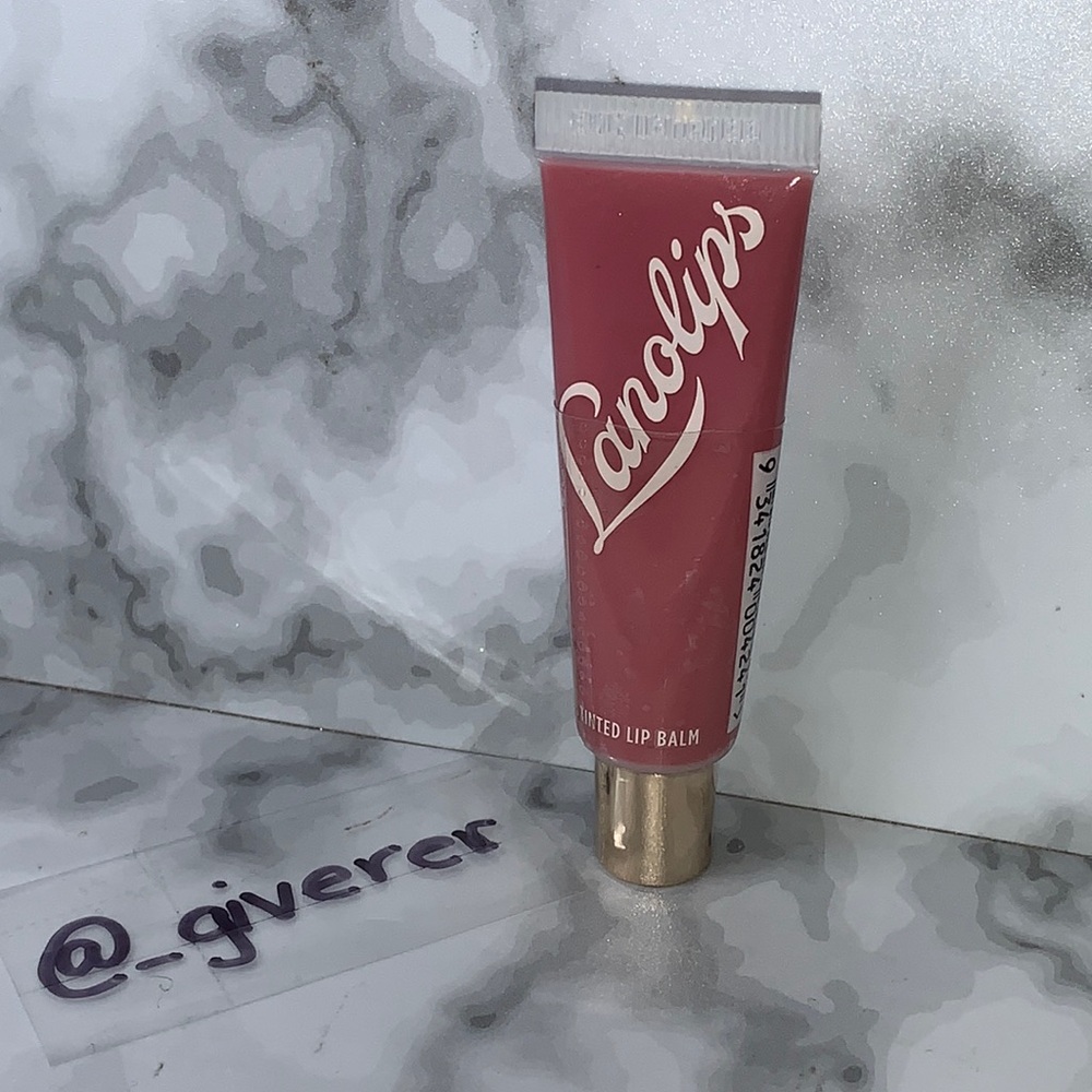 Sealed Lanolips Rhubarb Tinted Lip Balm